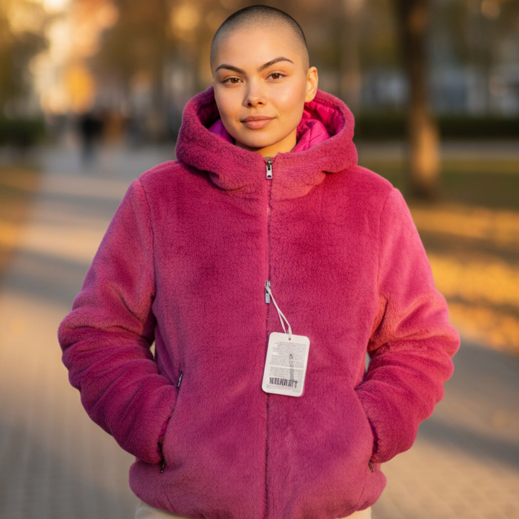 Damen Winterjacke, Wendewinterjacke, Wendefelljacke