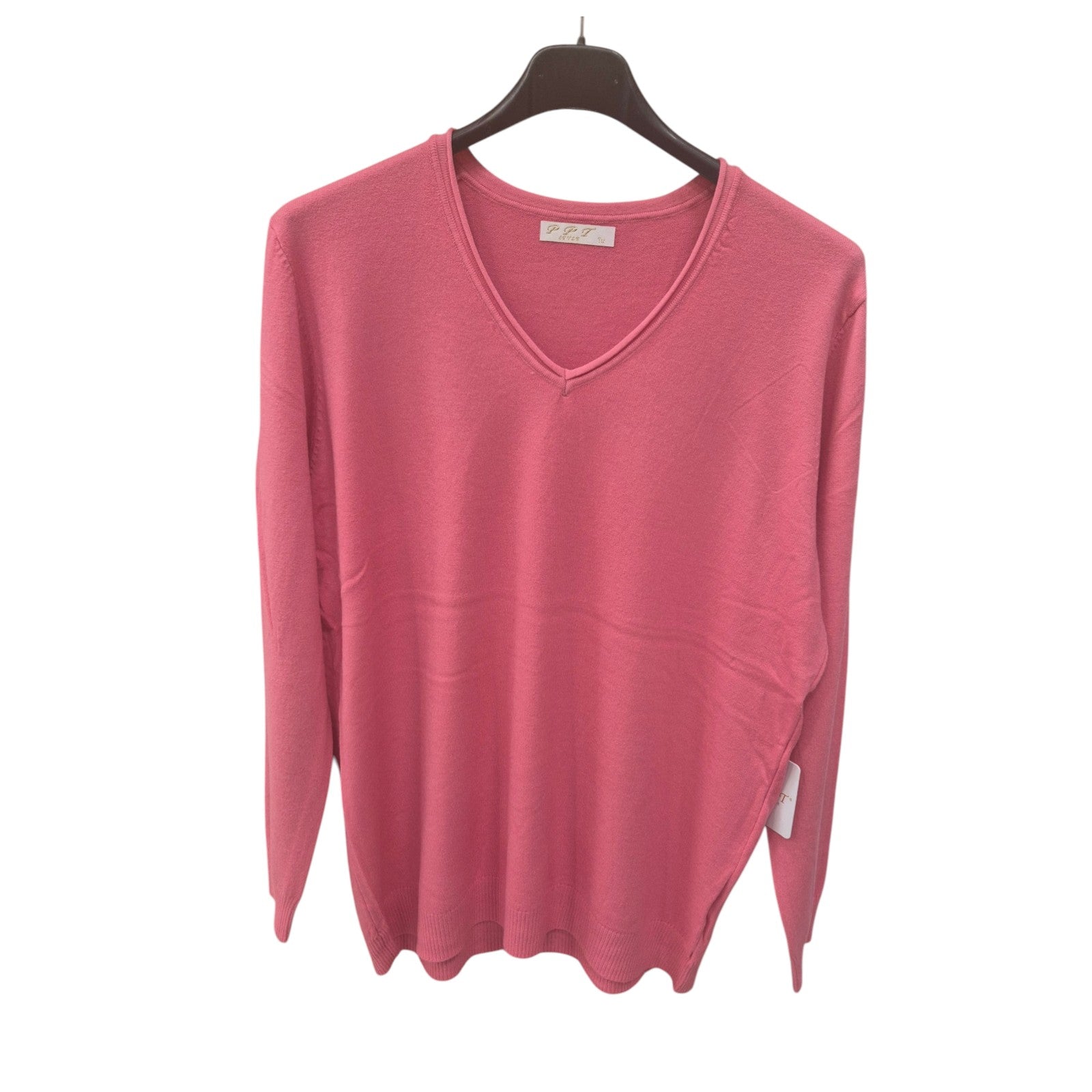 Pullover Damen V-Ausschnitt Einheitsgröße 42 bis 46