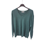 Pullover Damen V-Ausschnitt Einheitsgröße 42 bis 46