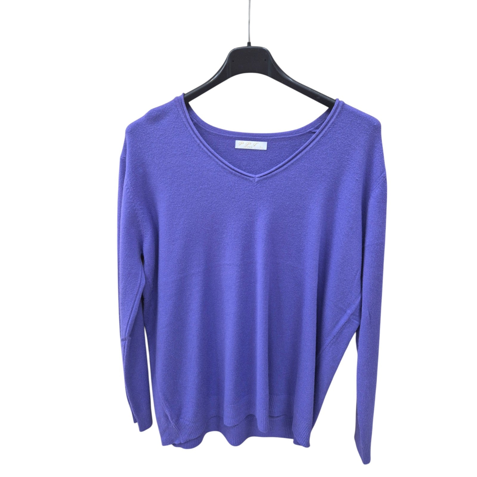 Pullover Damen V-Ausschnitt Einheitsgröße 42 bis 46