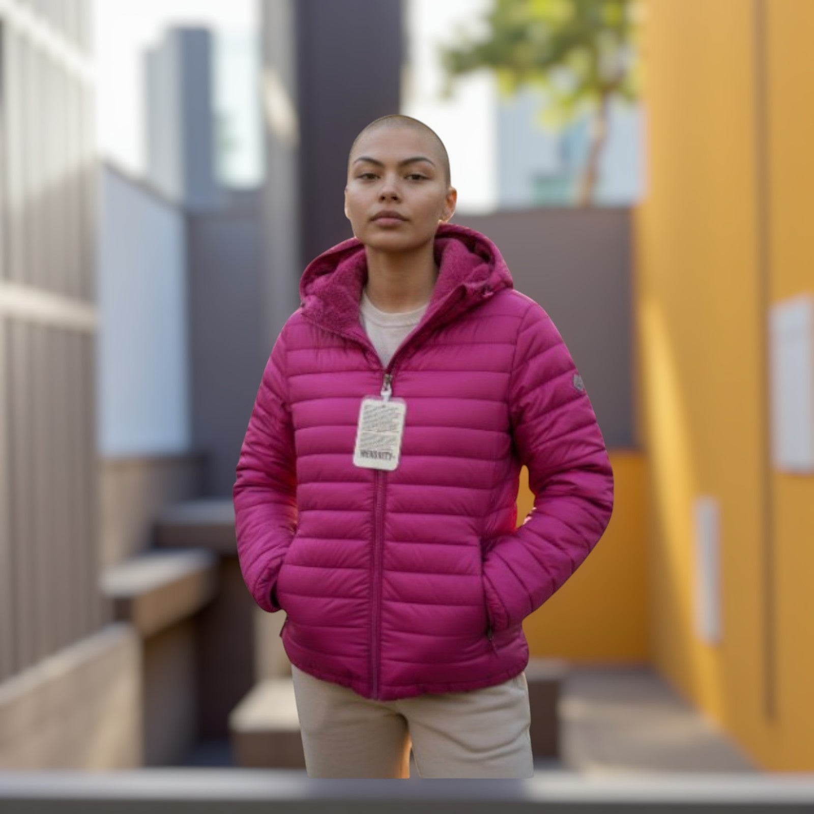 Damen Winterjacke, Wendewinterjacke, Wendefelljacke