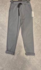 Damen Hose mit verschiedenen Größen S/M/L/XL/XXL leicht stretch mit Zugband Gummizug