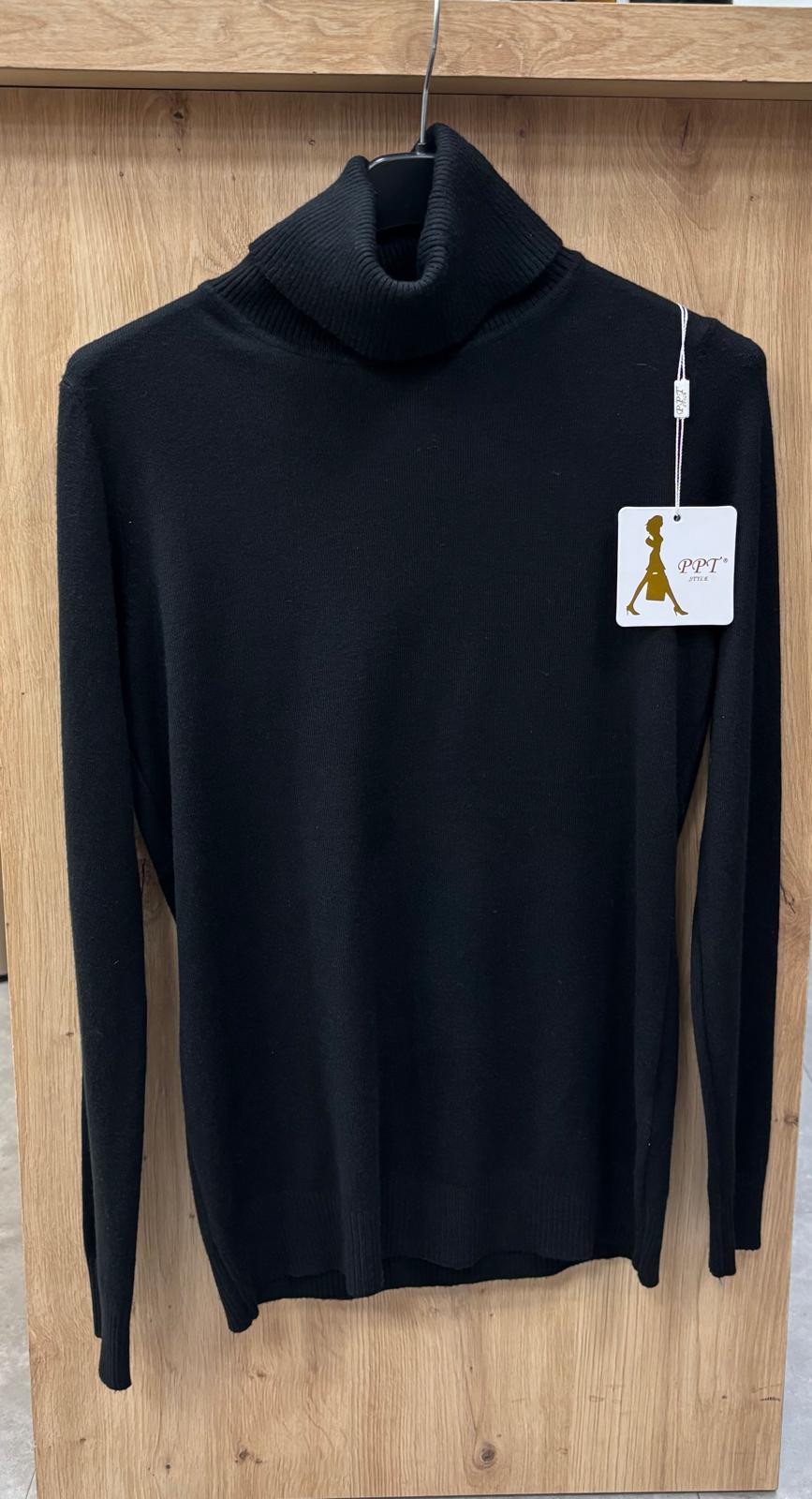 Pullover Damen Rollkragen klassisch feinstrick Business 36 bis 40