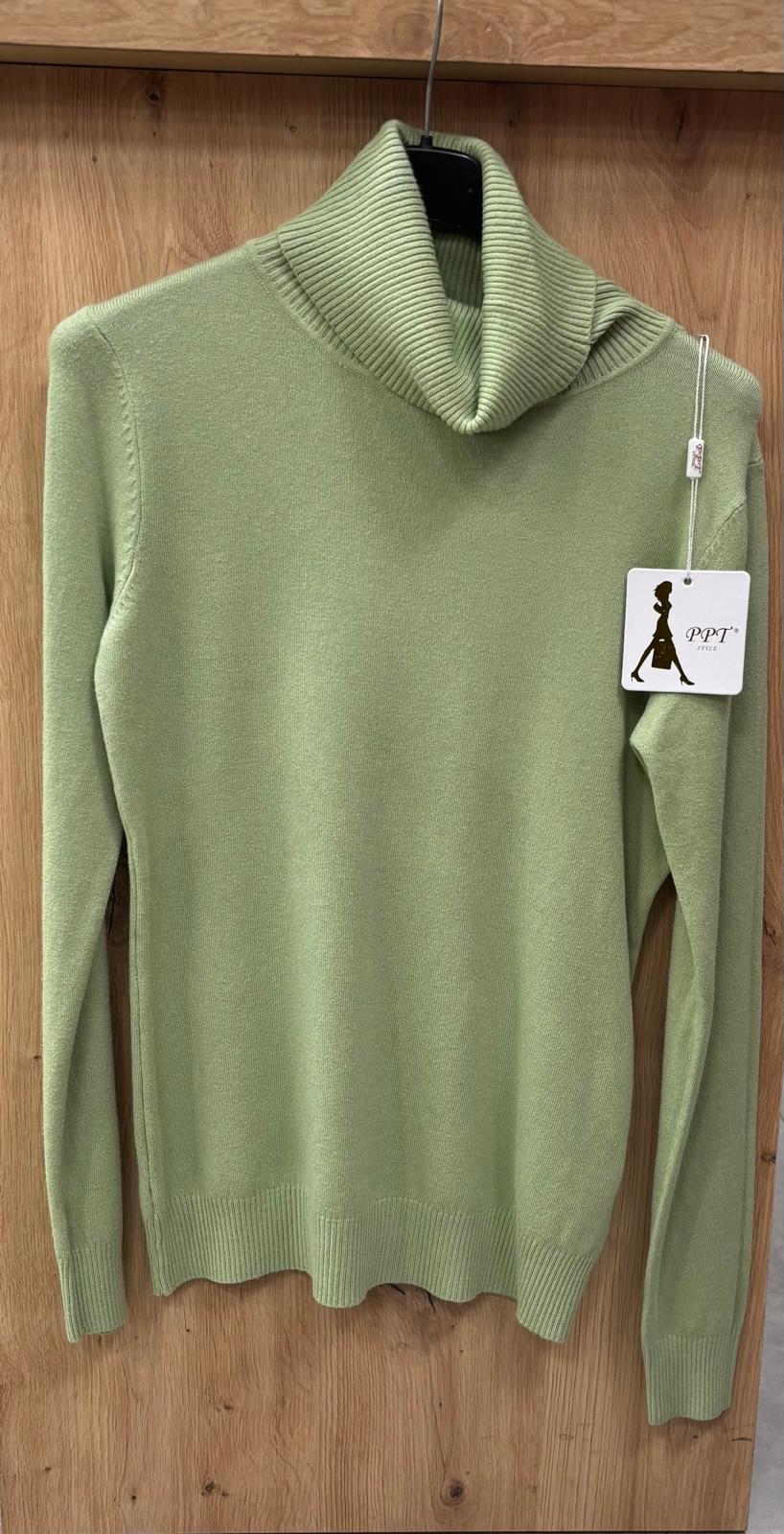 Pullover Damen Rollkragen klassisch feinstrick Business 36 bis 40