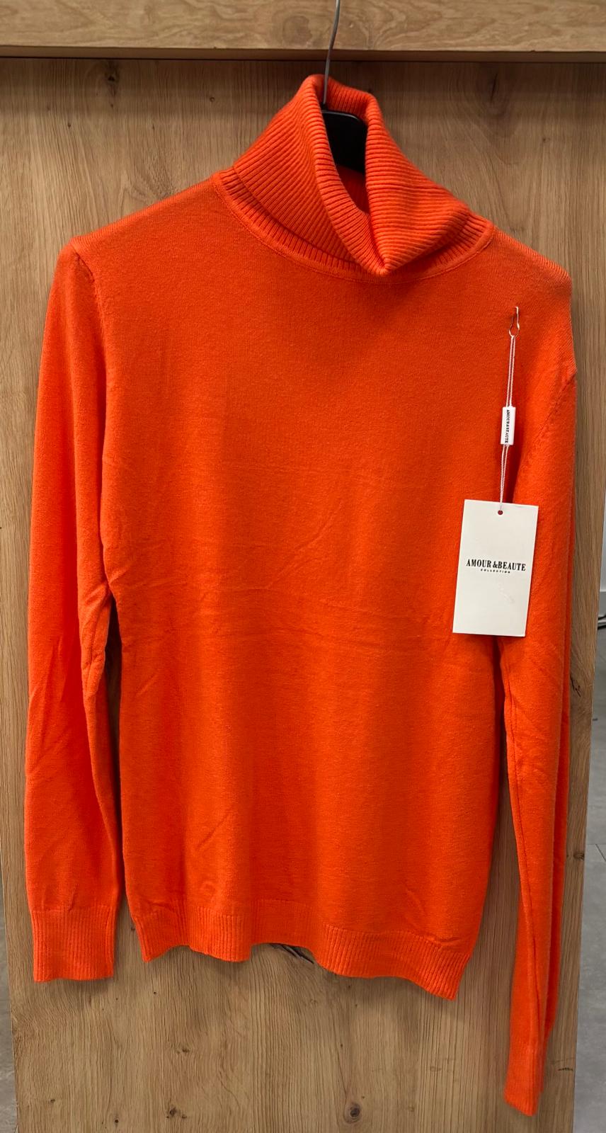 Pullover Damen Rollkragen klassisch feinstrick Business 36 bis 40