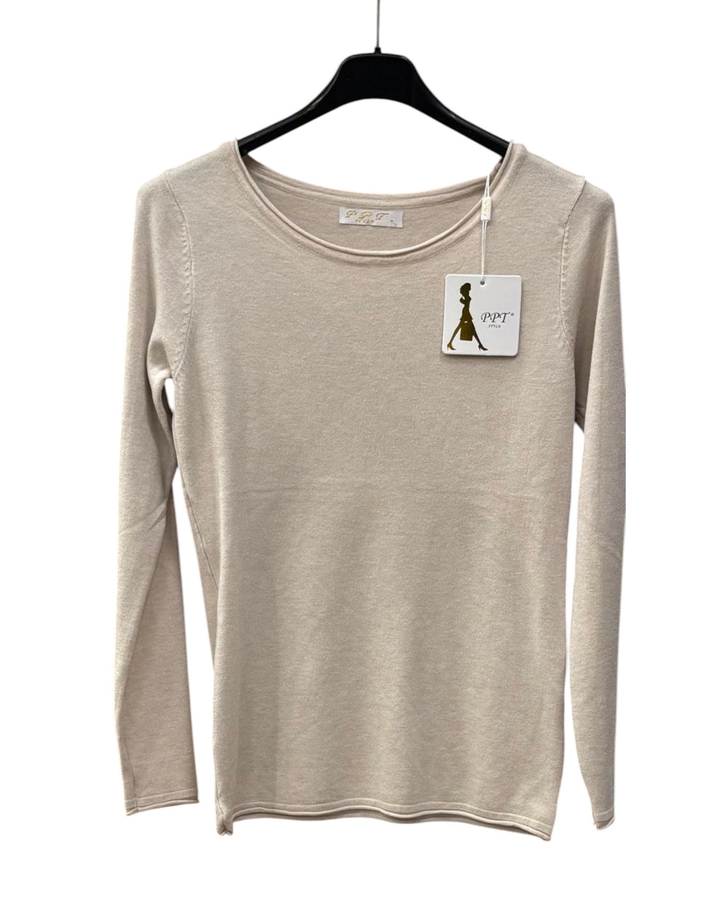 Pullover Damen Rundhals-Ausschnitt Feinstrick von 36 bis 40 Farbauswahl