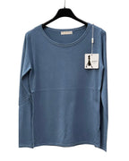 Pullover Damen Rundhals-Ausschnitt Feinstrick von 36 bis 40 Farbauswahl