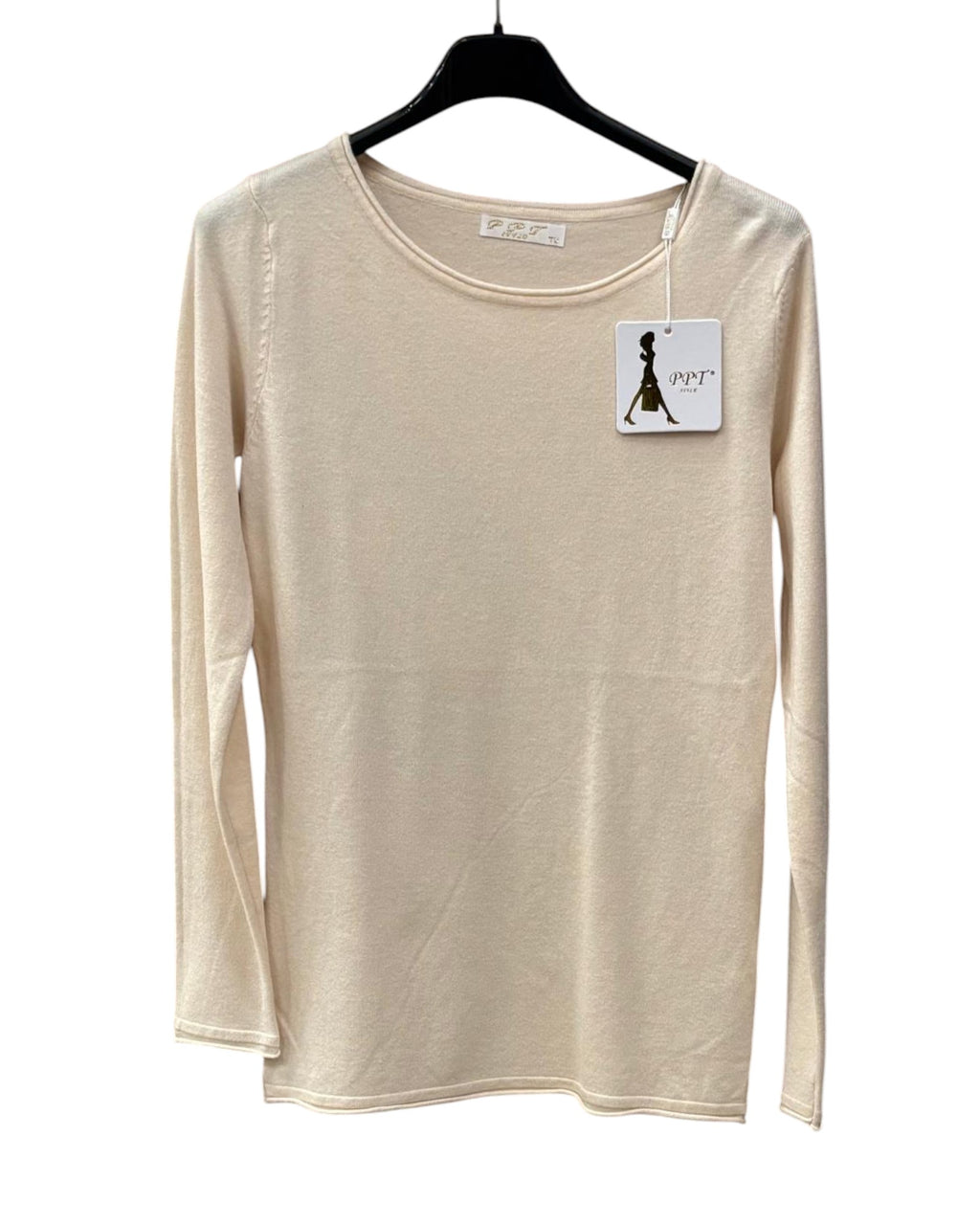 Pullover Damen Rundhals-Ausschnitt Feinstrick von 36 bis 40 Farbauswahl