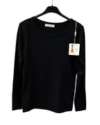 Pullover Damen Rundhals-Ausschnitt Feinstrick von 36 bis 40 Farbauswahl