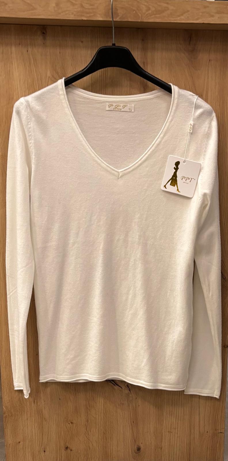 Pullover Damen V-Ausschnitt Einheitsgröße von 36 bis 40