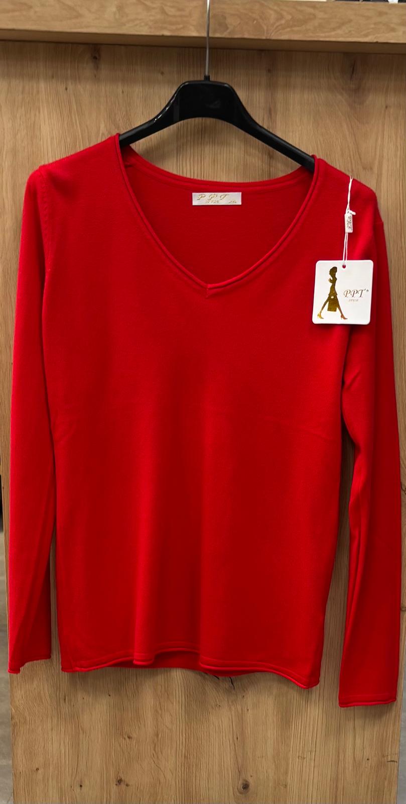 Pullover Damen V-Ausschnitt Einheitsgröße von 36 bis 40