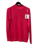 Pullover Damen Stehkragen klassisch feinstrick Business Einheitsgröße 36 bis 40