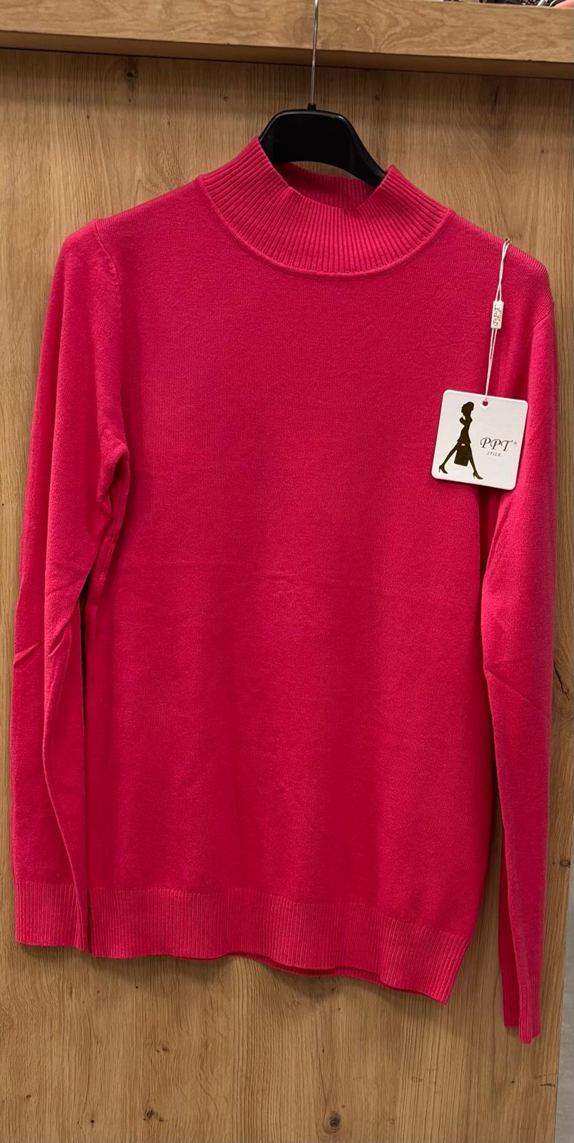 Pullover Damen Stehkragen klassisch feinstrick Business Einheitsgröße 36 bis 40