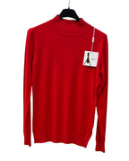 Pullover Damen Stehkragen klassisch feinstrick Business Einheitsgröße 36 bis 40