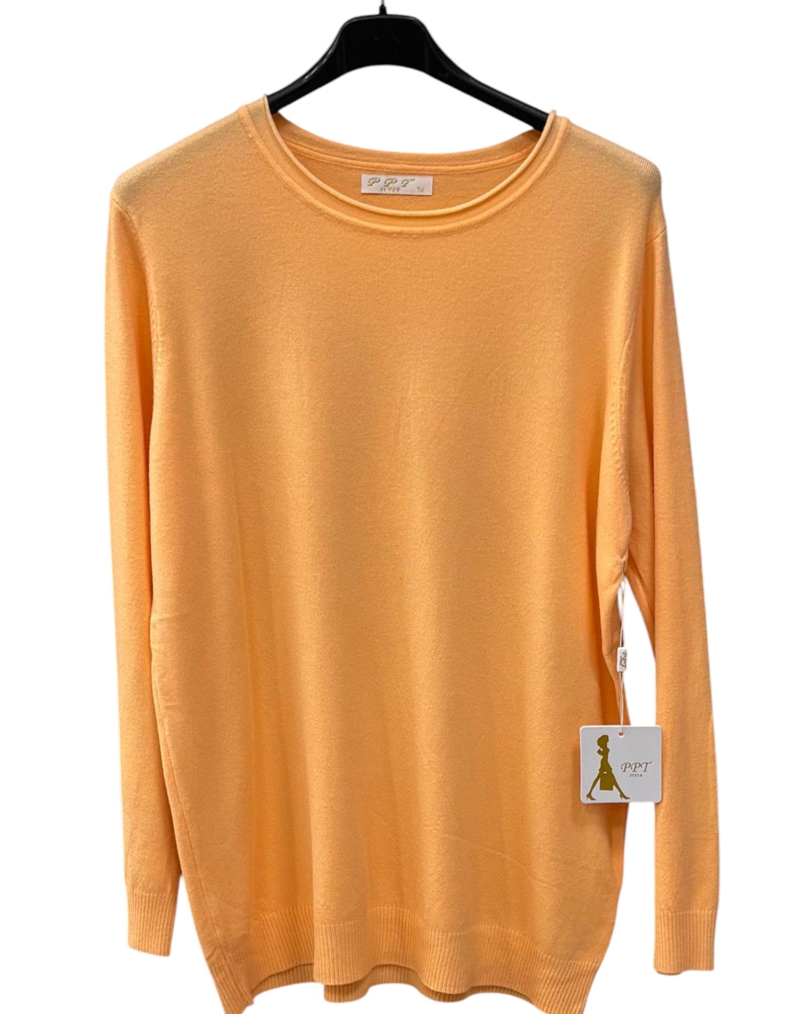 Pullover Damen Rund-Ausschnitt Einheitsgröße 42 bis 46