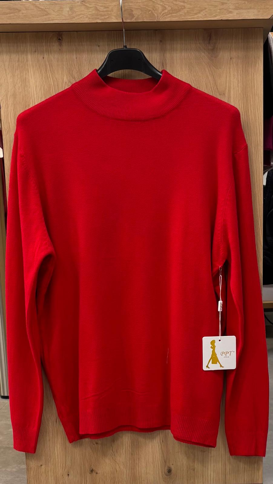 Pullover Damen Stehkragen klassisch feinstrick Business Einheitsgröße 42 bis 46