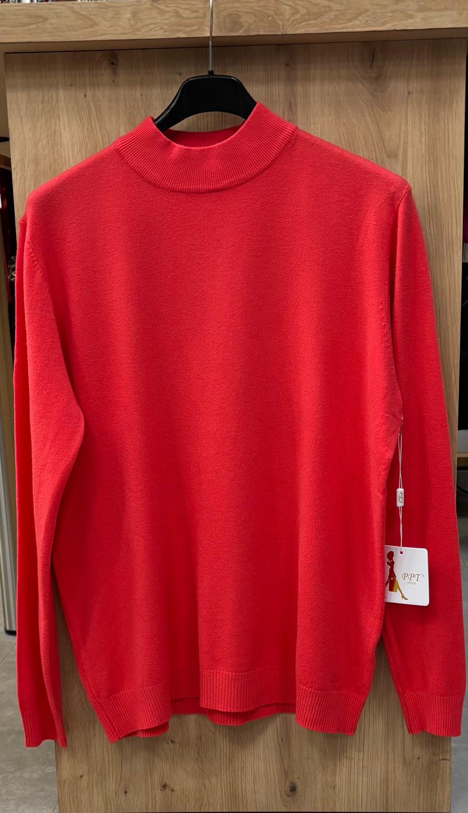 Pullover Damen Stehkragen klassisch feinstrick Business Einheitsgröße 42 bis 46