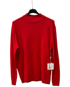 Pullover Damen Stehkragen klassisch feinstrick Business Einheitsgröße 42 bis 46