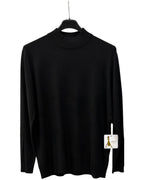 Pullover Damen Stehkragen klassisch feinstrick Business Einheitsgröße 42 bis 46