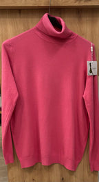 Pullover Damen Rollkragen klassisch feinstrick Business Einheitsgröße 42 bis 46