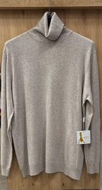 Pullover Damen Rollkragen klassisch feinstrick Business Einheitsgröße 42 bis 46