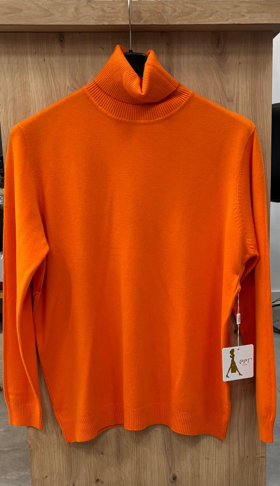 Pullover Damen Rollkragen klassisch feinstrick Business Einheitsgröße 42 bis 46
