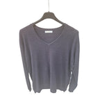 Pullover Damen V-Ausschnitt Einheitsgröße 42 bis 46