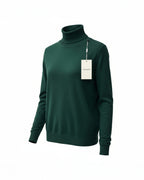 Pullover Damen Rollkragen klassisch feinstrick Business 36 bis 40