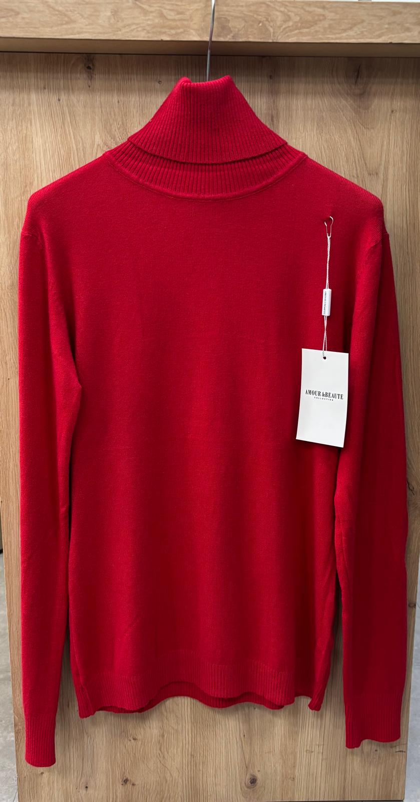 Pullover Damen Rollkragen klassisch feinstrick Business 36 bis 40