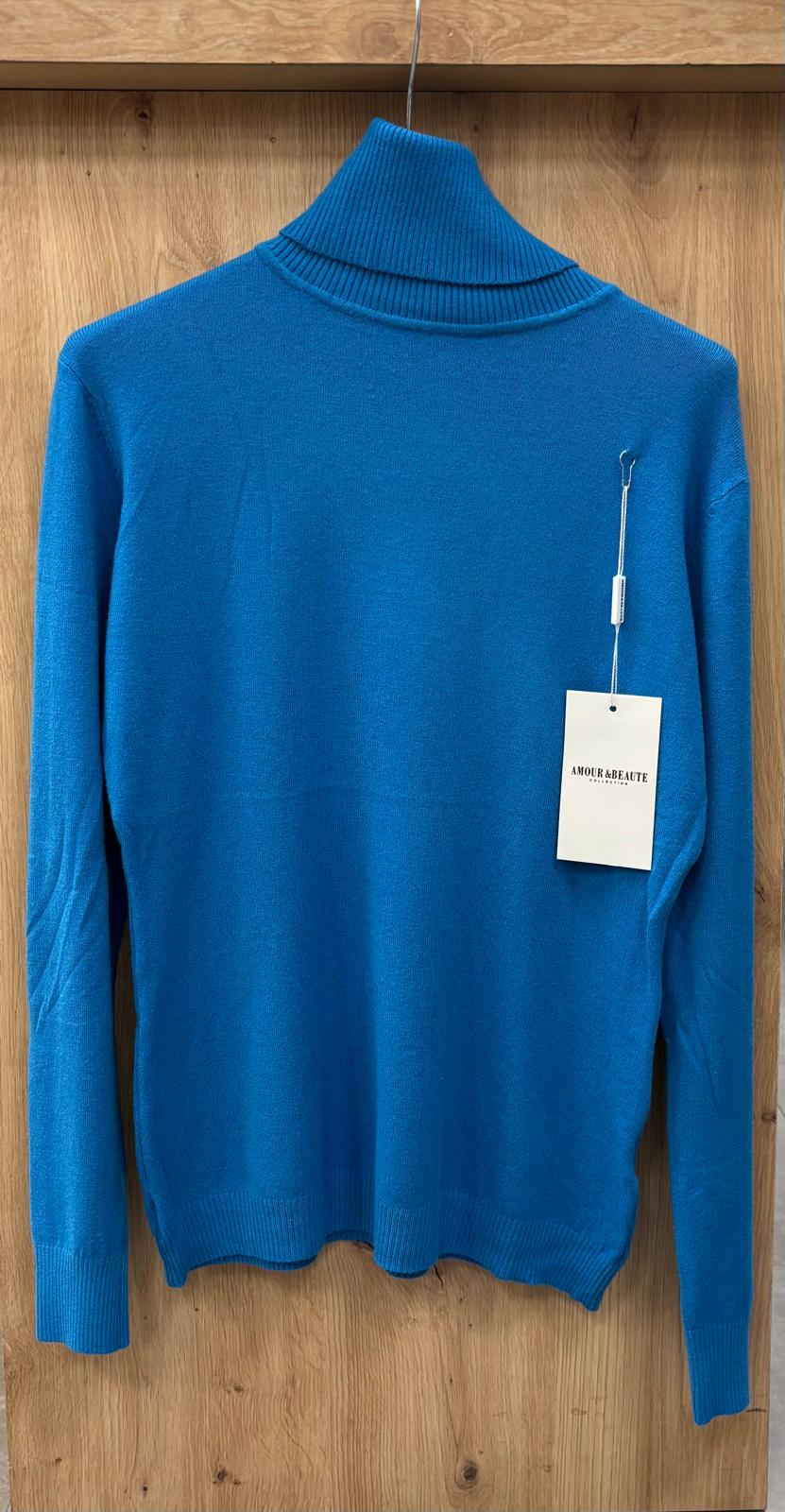 Pullover Damen Rollkragen klassisch feinstrick Business 36 bis 40